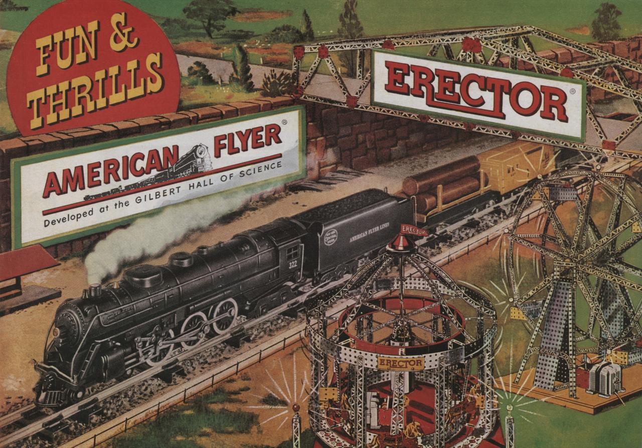 American Flyer Trains 1949, page 1 | A.C. Gilbert Catalog Archive